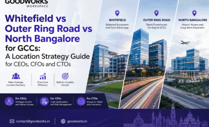 Whitefield vs Outer Ring Road vs North Bangalore for GCCs: A Location Strategy Guide for CEOs, CFOs and CTOs